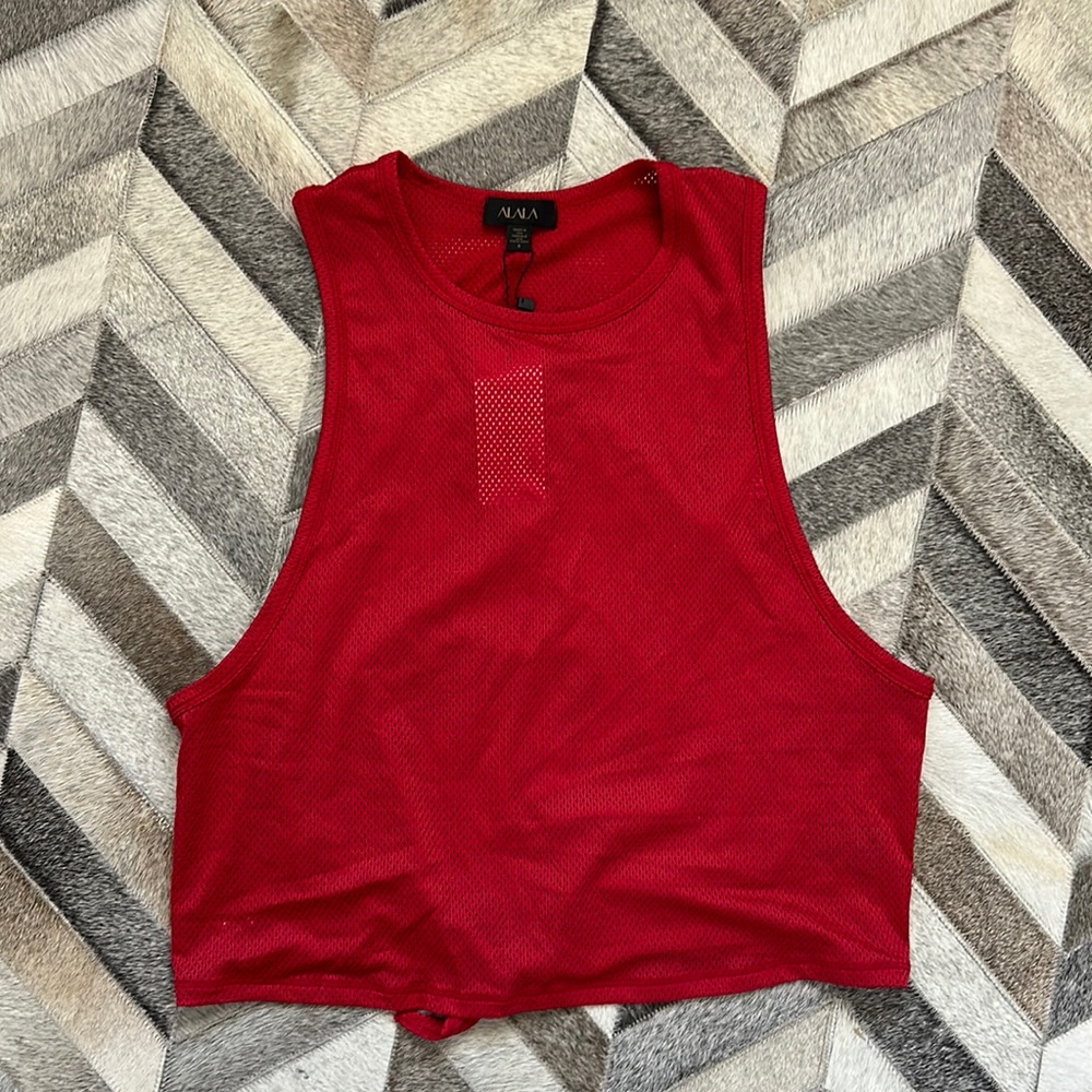 ALALA Red Workout top